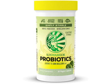 Sunwarrior Probiotics, Probiotiká s prebiotikami, 10 miliárd CFU, 30 vegan kapsúl - 2. Akosť
