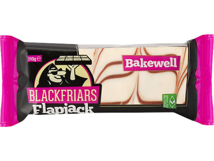 Blackfriars Flapjack Bakewell, Ovsená tyčinka, Mandle a ovocný džem, 110 g