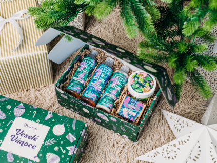 Vianočný balíček kozmetiky – Levanduľové pohladenie