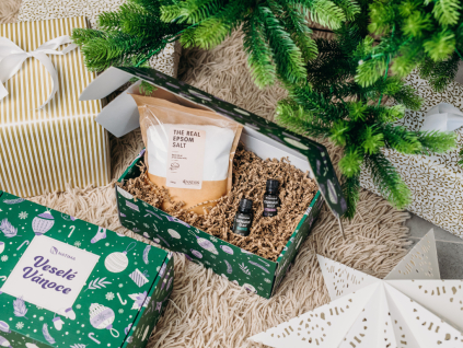 Vianočný balíček kozmetiky - Relaxačný kúpeľ