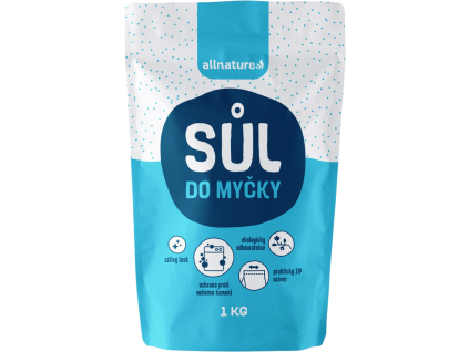 Allnature Soľ do umývačky, 1000 g