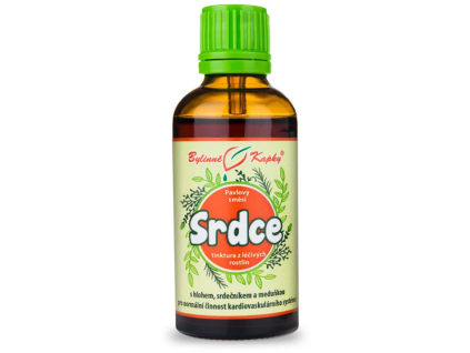 Bylinné kvapky Srdce - tinktúra, 50 ml