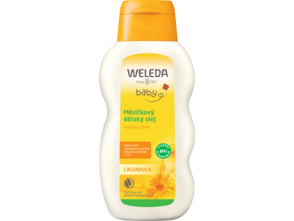 WELEDA Nechtíkový detský olej, 200 ml