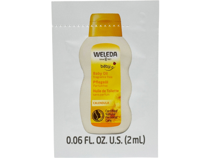 WELEDA Nechtíkový olej bez parfumácie, 2 ml, VZOREK