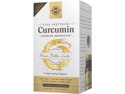 Solgar Curcumin Full Spectrum, Kurkumín, 30 Licaps - 2. Akosť