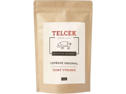 TELCEK Mäsové bravčové chipsy, original, 50 g - 2. Akosť