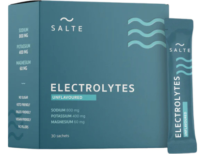SALTE Electrolytes, Elektrolyty, bez príchute, 30 vrecúšok - 2. Akosť