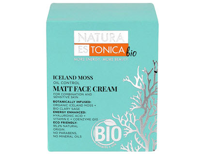 Natura Estonica Iceland Moss Matt Face Cream, 50 ml  Matující pleťový krém s islandským lišejníkem