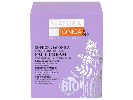 Natura Estonica Moisturizing Face Cream with Japanese Sophora 50 ml  Hydratační krém na obličej s jerlínem japonským