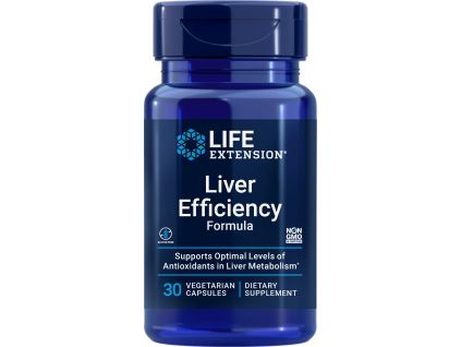 Life Extension Liver Efficiency Formula, Funkcia pečene, 30 rastlinných kapsúl