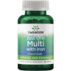 Swanson Just One Multi so železom, Multivitamín, 130 tabliet