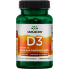 Swanson Vitamín D3 5000 IU, 250 softgel kapsúl
