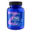 NATIOS Zinc Chelated Complex, Zinok, selén a meď, 25 mg, 100 vegánskych kapsúl