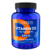 NATIOS Vitamín D3, Vysoko vstrebateľný, 5000 IU, 250 softgel kapsúl (s olivovým olejom)