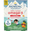 Nordic Naturals Zero Sugar Omega-3 Fishies, Omega-3 pre deti, Tutti Frutti, 300 mg, 36 rybičiek