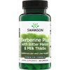 Swanson Berberine Plus with Bitter Melon & Milk Thistle, Horká Uhorka a Pestrec, 60 kapsúl