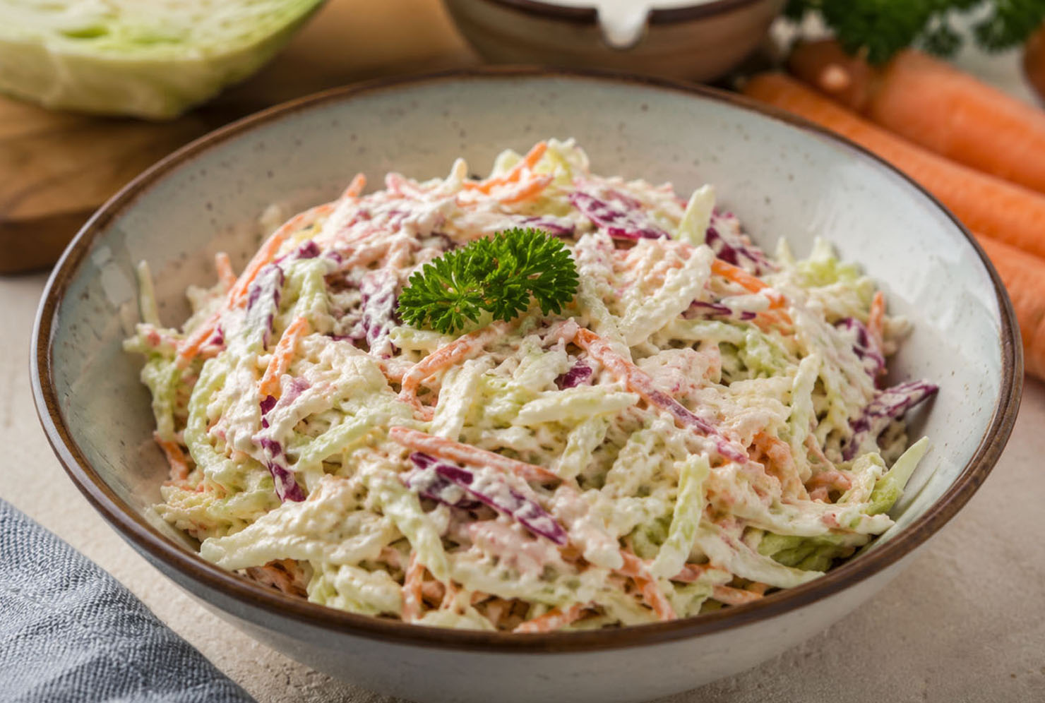 Domácí salát coleslaw pro zdravé trávení: Křupavý zázrak plný vitamínu