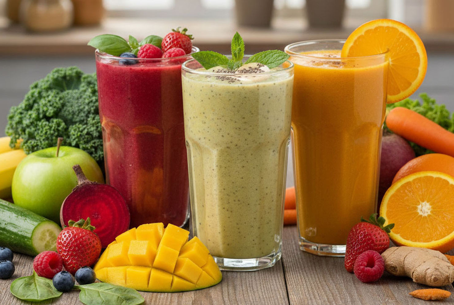 Tipy na ovocné a zeleninové smoothie
