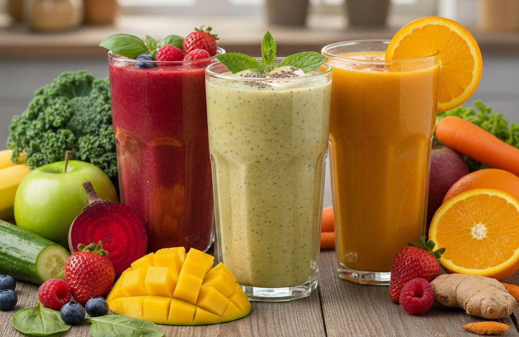 Tipy na ovocné a zeleninové smoothie