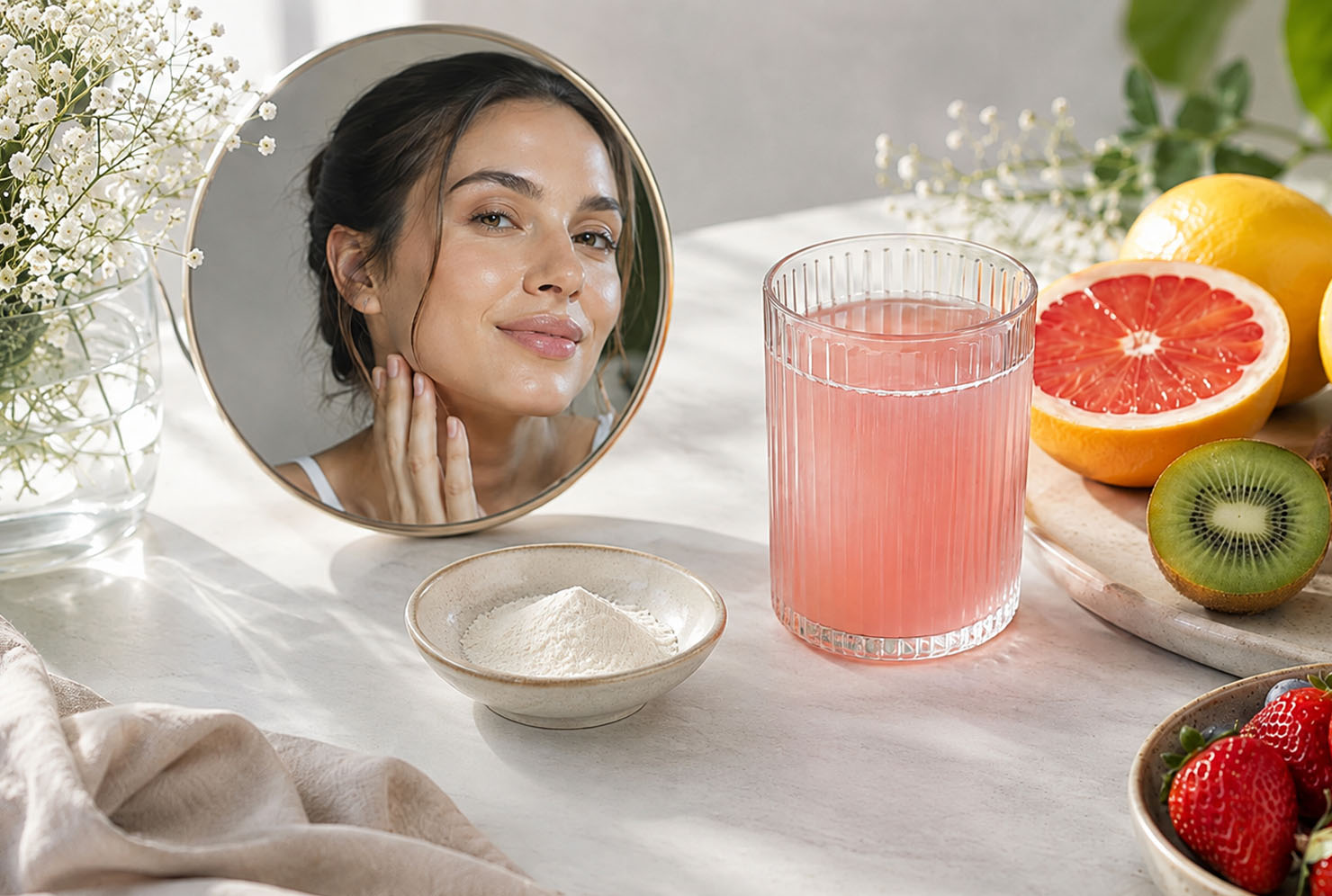 kolagen účinky a vitamin C – doplňky Natios