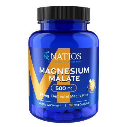 14601 1 natios magnesium malate 500 mg b6 90 veg kapsli elem horcik 85 mg