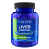 NATIOS Liver Complex, Komplex 6 složek na játra, 90 veganských kapslí