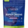 NATIOS Premium Super Greens, Lesní ovoce, 228 g