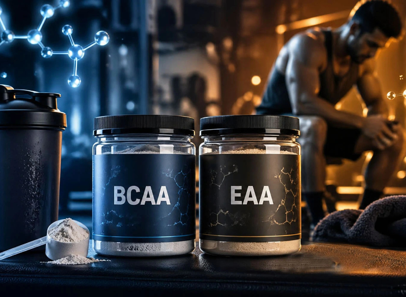 BCAA vs. EAA: sprievodca svetom aminokyselín pre tréning a regeneráciu