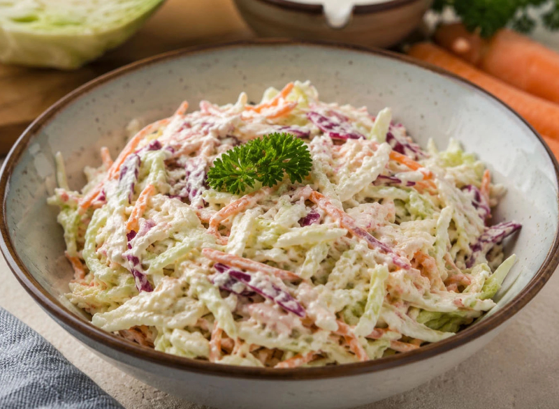 Domáci šalát coleslaw pre zdravé trávenie: Chrumkavý zázrak plný vitamínov