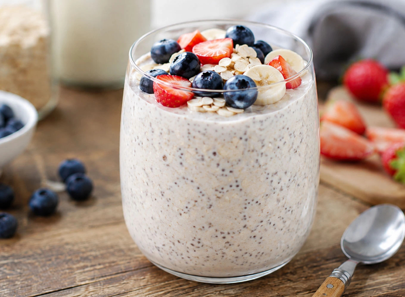 Ovsená kaša v pohári: 5 najlepších receptov na overnight oats