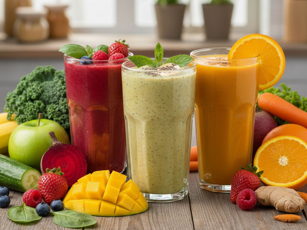 Tipy na ovocné a zeleninové smoothie