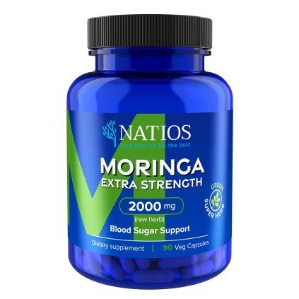 8369 natios moringa extract 2000 mg extra strength 90 veganskych kapsli