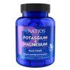 NATIOS Potassium & Magnesium, Draslík citrát a horčík malát, 100 vegánskych kapsúl