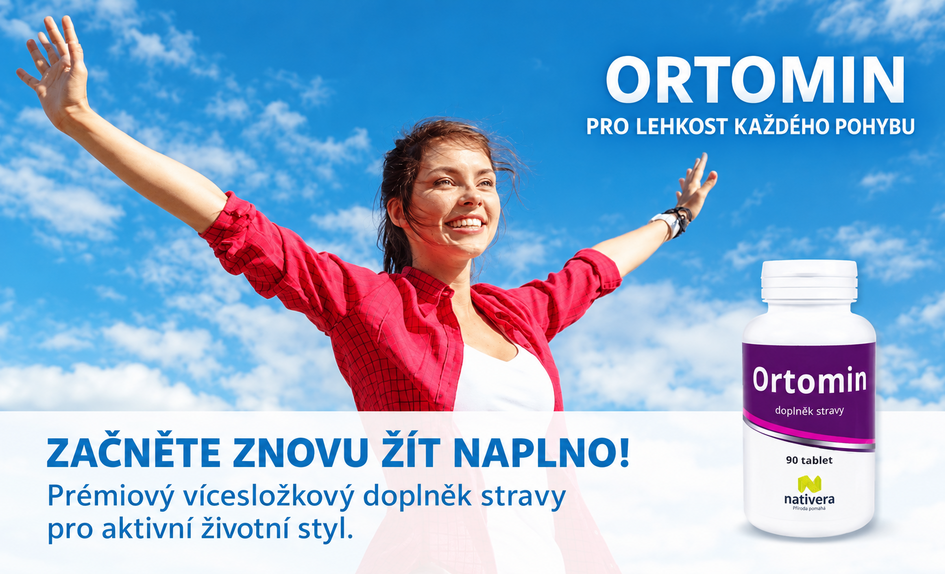 Ortomin – doplněk stravy pro klouby a pohyb