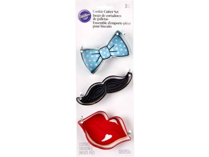 WILTON2017 2308 0900 WILTON COOKIE CUTTER BOW TIE MUSTACHE PACK JPG