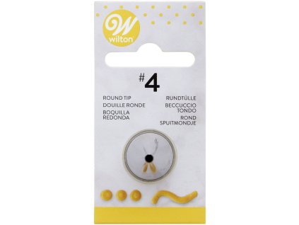 WILTON2022 02 0 0297 WILTON DECORATING TIP 004 ROUND CARDED JPG