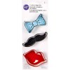 WILTON2017 2308 0900 WILTON COOKIE CUTTER BOW TIE MUSTACHE PACK JPG