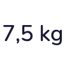 7,5 kg