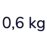 0,6 kg