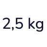2,5 kg