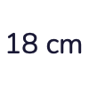 18 cm