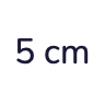 5 cm