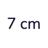 7 cm