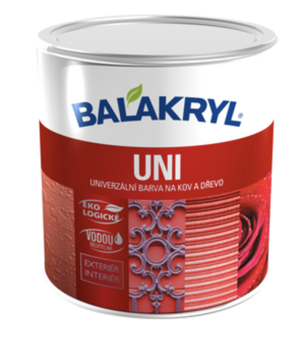 Balakryl UNI LESK Farba: 1000 biela, Objem: 9 kg