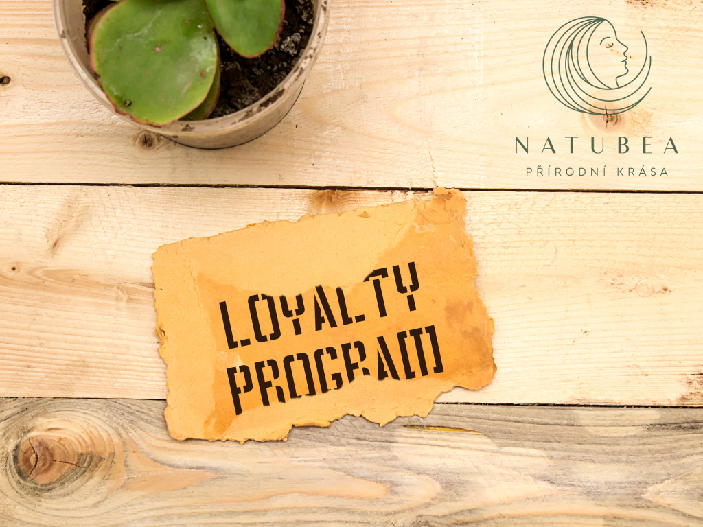 NECHTE SE ODMĚNIT ZA VAŠE NÁKUPY NA E-SHOPU NATUBEA