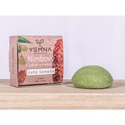 Tuhý šampon Neem s meduňkou a cedrem
