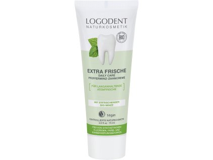 logodent zubni krem vegan pfefferminz zahncreme