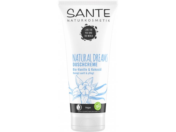 3722 O sante narural dreams sprchovy krem vegan biobeauty