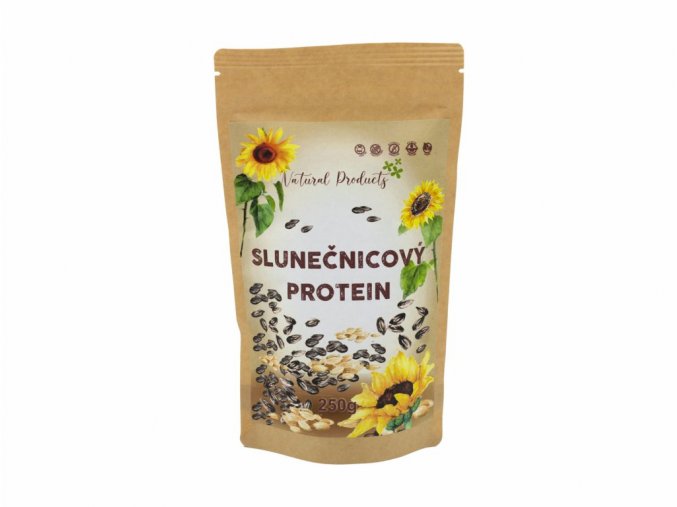 6231 raw protein slunecnicovy 250 g natural products