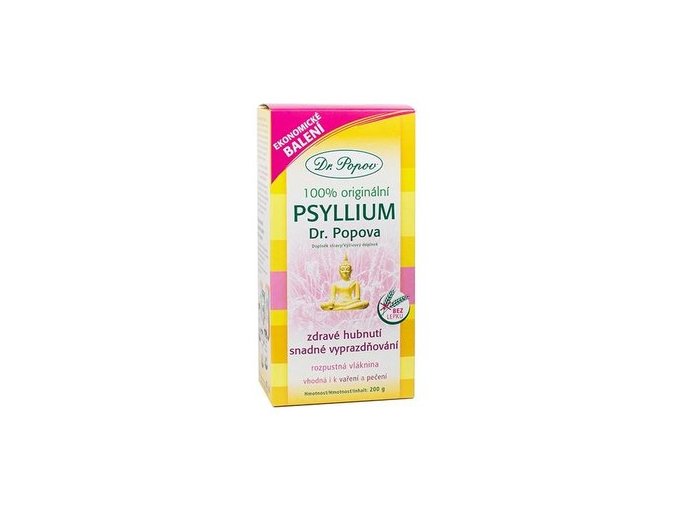 vlaknina psyllium 200 g dr popov